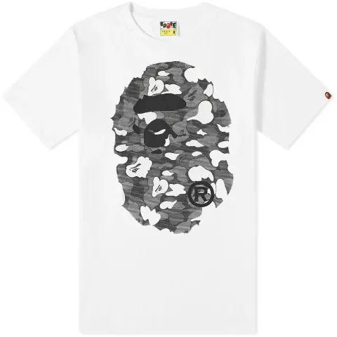 Stripe ABC Camo Big Ape Head Tee