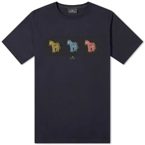 Zebra Block Print T-Shirt