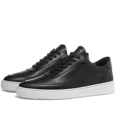 Low Mondo Ripple Nardo Nappa Leather Sneaker