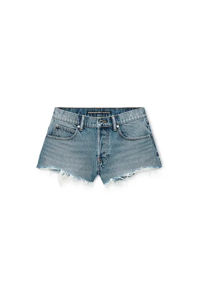 CRYSTAL HOTFIX LOGO POCKET RELAXED SHORT