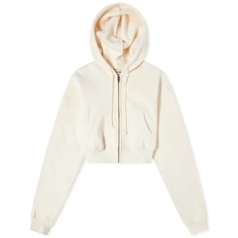 Cropped Zip-Up Hoody
