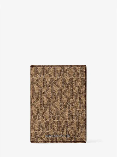 Michael Kors Hudson Signature Logo Folio Card Case