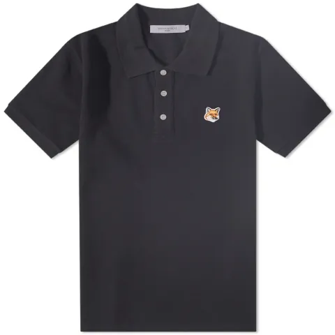 Maison Kitsuné Fox Head Patch Classic Polo