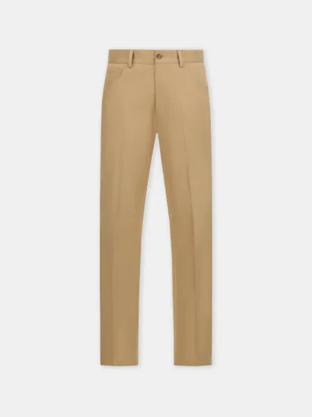 TWILL BOOTCUT PANT - Earth