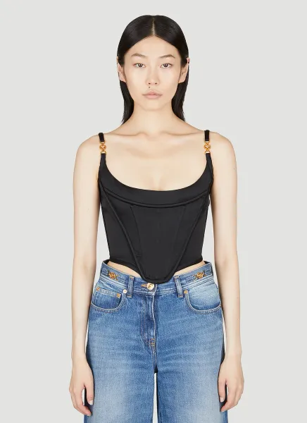 Medusa '95 Satin Corset Top