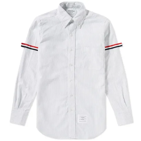 Arm Band University Stripe Oxford Shirt