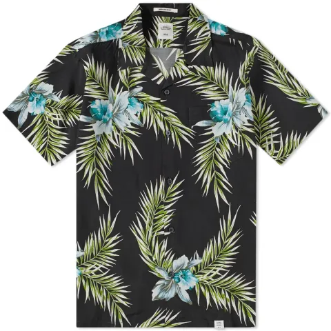 Rogers Open Collar Aloha Shirt