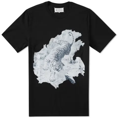 10 Tiger Print Tee