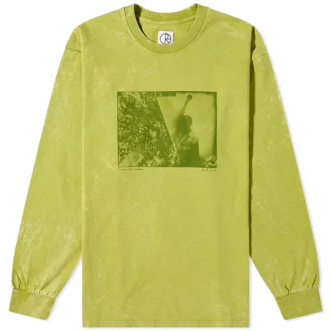 Polar Skate Co. Long Sleeve Leaves And Window T-Shirt