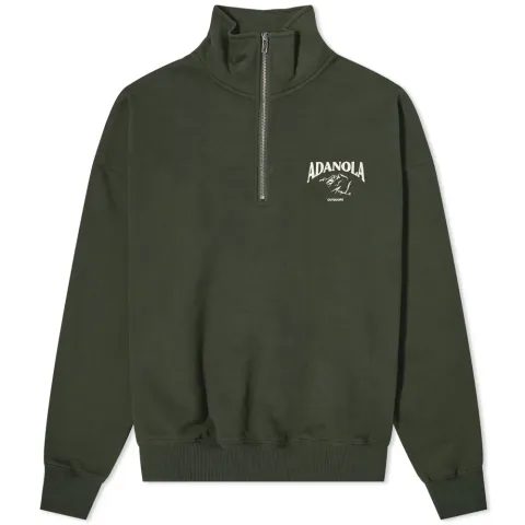 Oversized Funnel Neck Zip Sweat