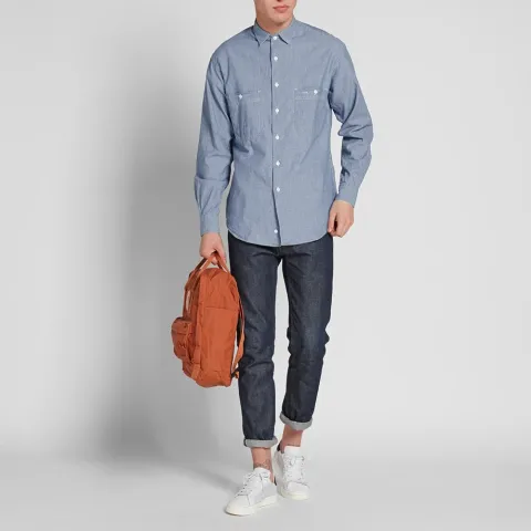 Chambray 2 Pocket Work Shirt