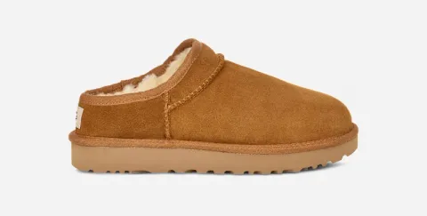 Classic Slipper, Suede/Polyester/Wool