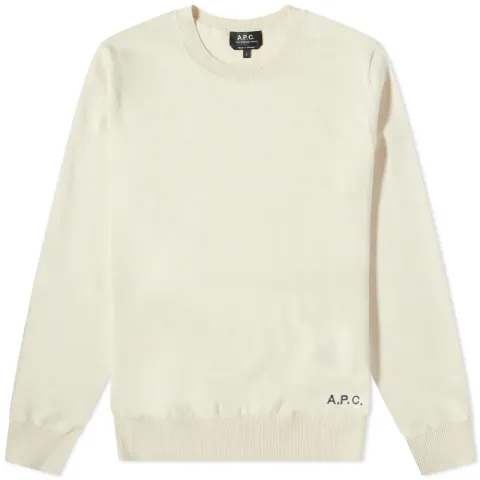 A.P.C. Kit Logo Crew Knit