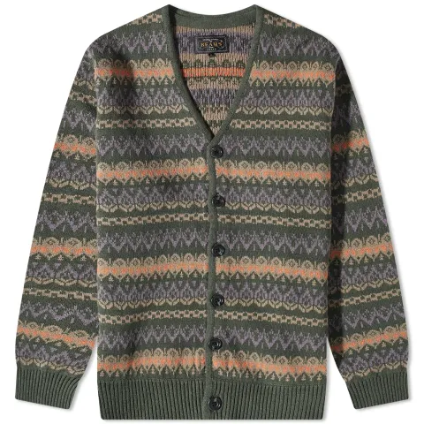 Fair Isle Jaquard Cardigan