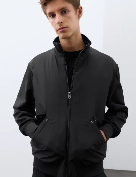 Autograph Regular Fit Hybrid Jacket Black