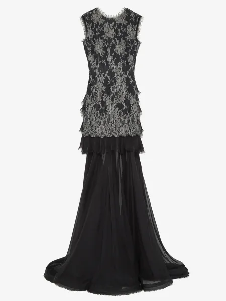 Sarabande Lace Evening Dress