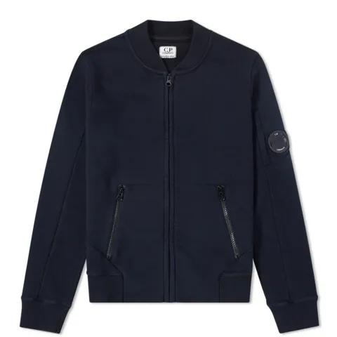 Arm Lens Jersey Zip Bomber