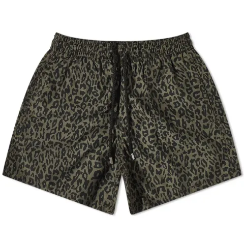 x Vilbrequin Leopard Print Swim Shorts