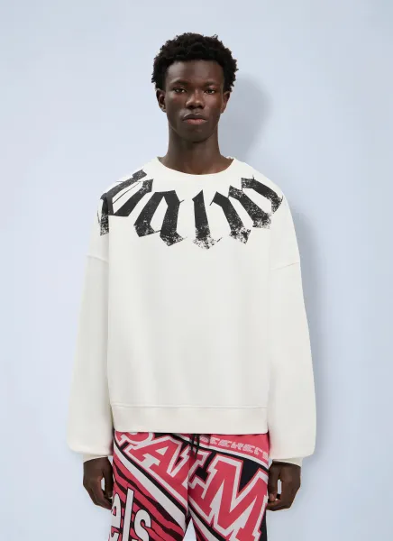 Big Neck Logo Loose Sweatshirt