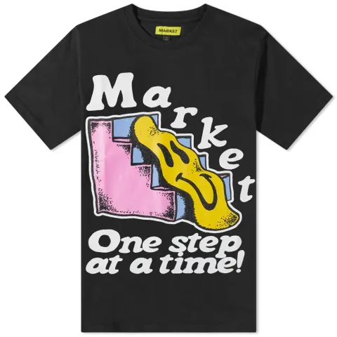 Smiley One Step At A Time T-Shirt
