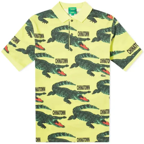 L!ve x Chinatown Market Printed Polo