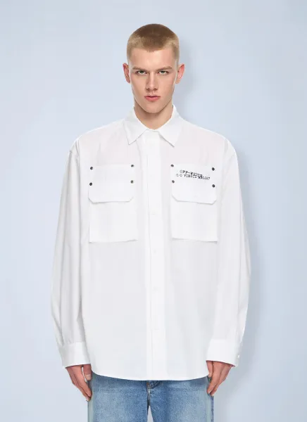 Type Arrow Poplin Overshirt