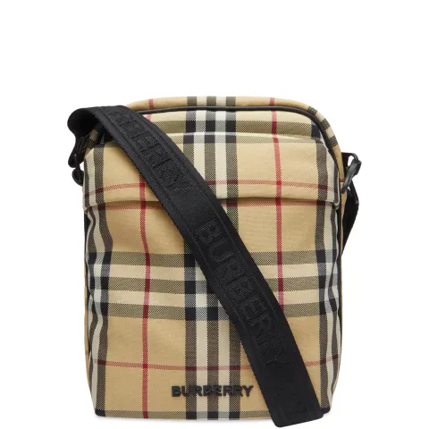 Freddie Check Cross Body Bag