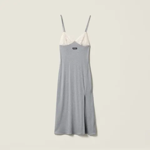 Silk jersey dress