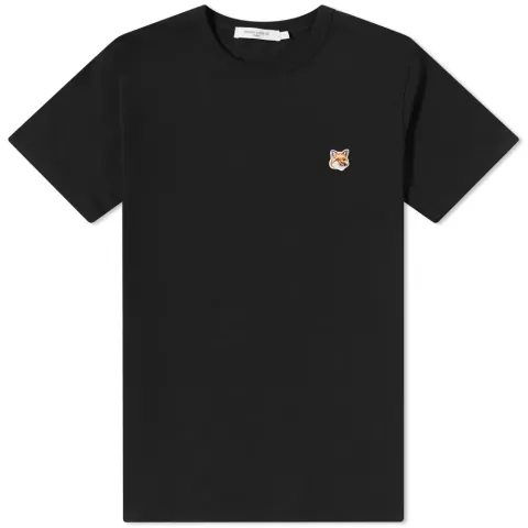 Maison Kitsuné Fox Head Patch Tee