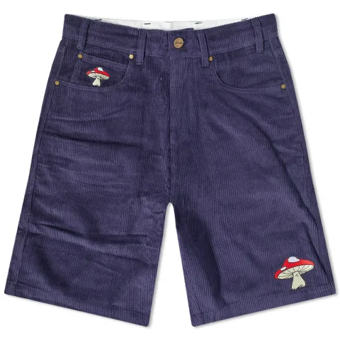 x The Smurfs Mushroom Corduroy Shorts