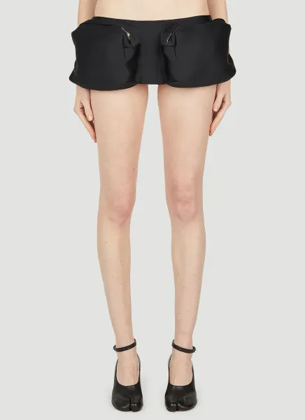 Patch Pocket Mini Skirt