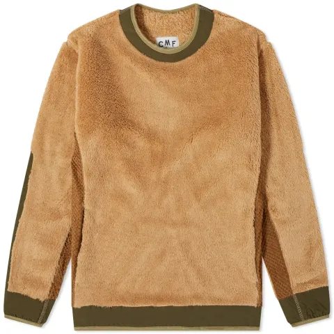 Long Sleeve Warm Up Fleece T-Shirt