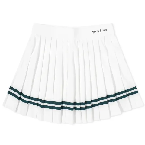 Classic Logo Pleated Mini Skirt