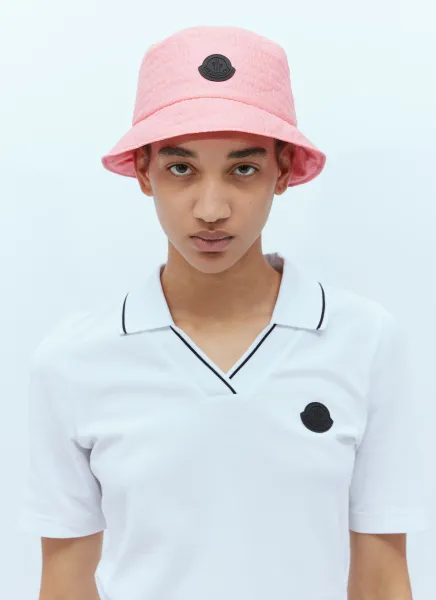 Logo Patch Bucket Hat
