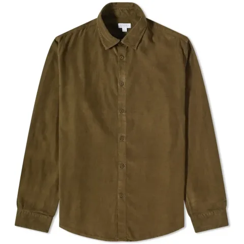 Corduroy Button Down Shirt