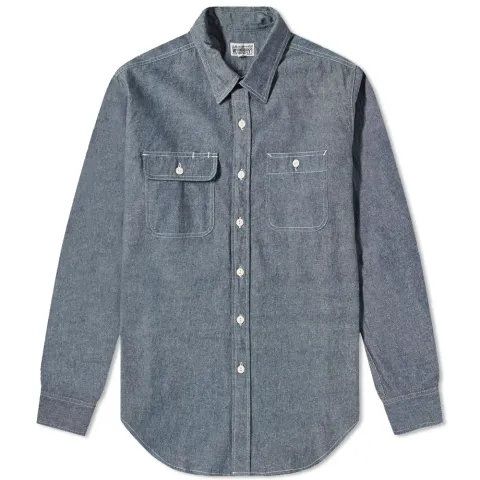 Chambray Utility Shirt