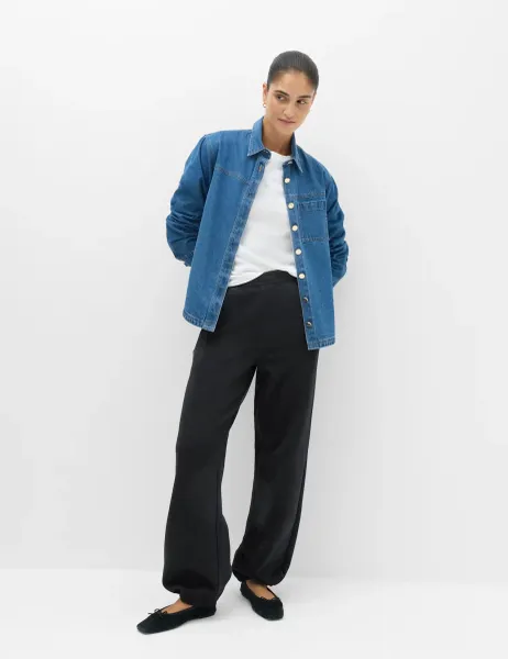 Marks & Spencer Adjustable hem jogger Black