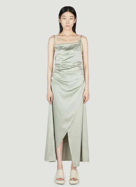 Asymmetric Slip Dress