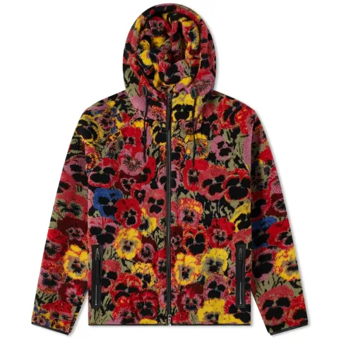 Fleece Pansies Jacket