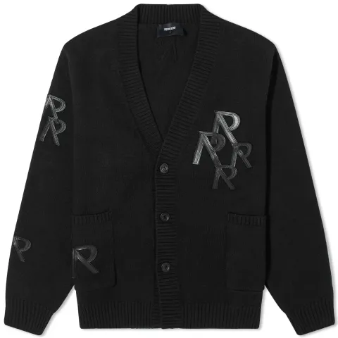 Applique Knit Cardigan