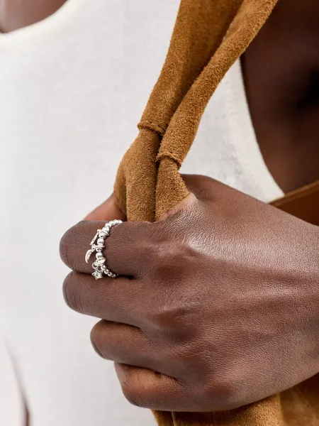 Triple Night Sky Ring