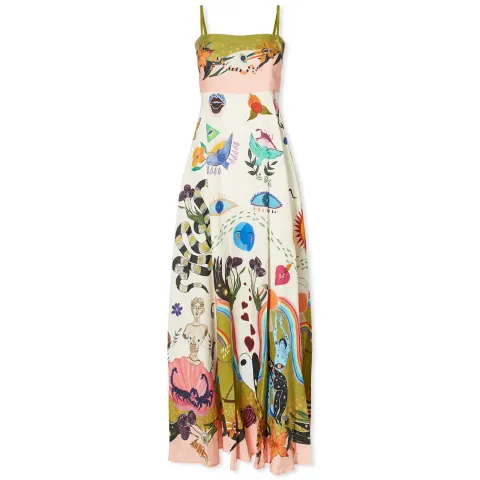 ALÉMAIS Evergreen Sundress