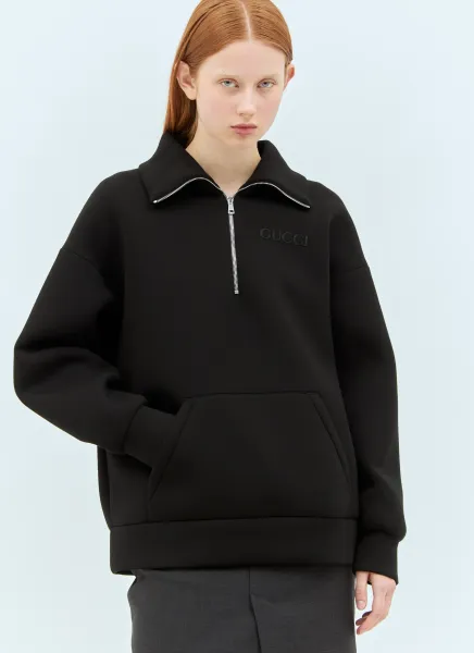 Logo Embossed Sweater