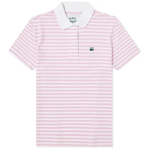 A.P.C. x Lacoste Stripe Polo