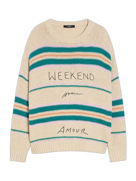 Angus Cotton Yarn Jumper Beige
