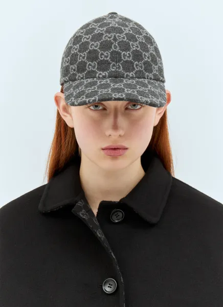 GG Flannel Baseball Cap