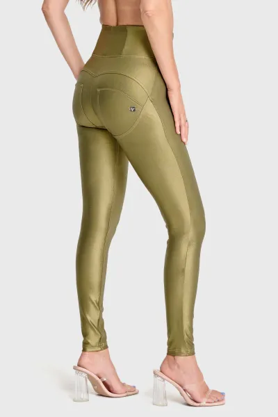Freddy WRUP Luxe Shimmer - Super High Waisted - Full Length - Sage Green