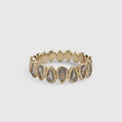 River Island Diamond Simulant Eternity Ring