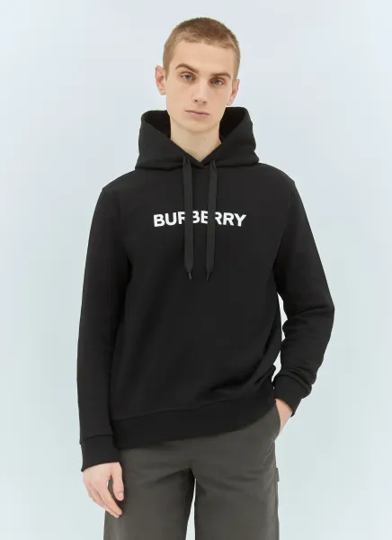 Logo Applique Hooded Sweatshirt