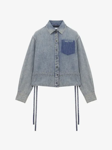 Chambray Shirt Jacket